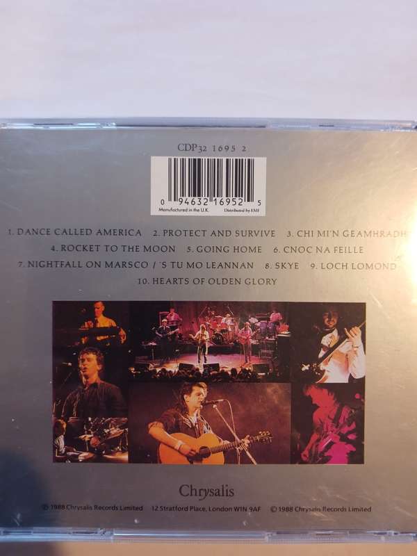Runrig, Once in a Lifetime CD, UK