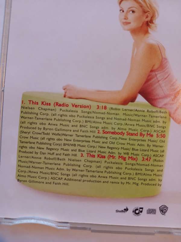 Faith, This Kiss CD single