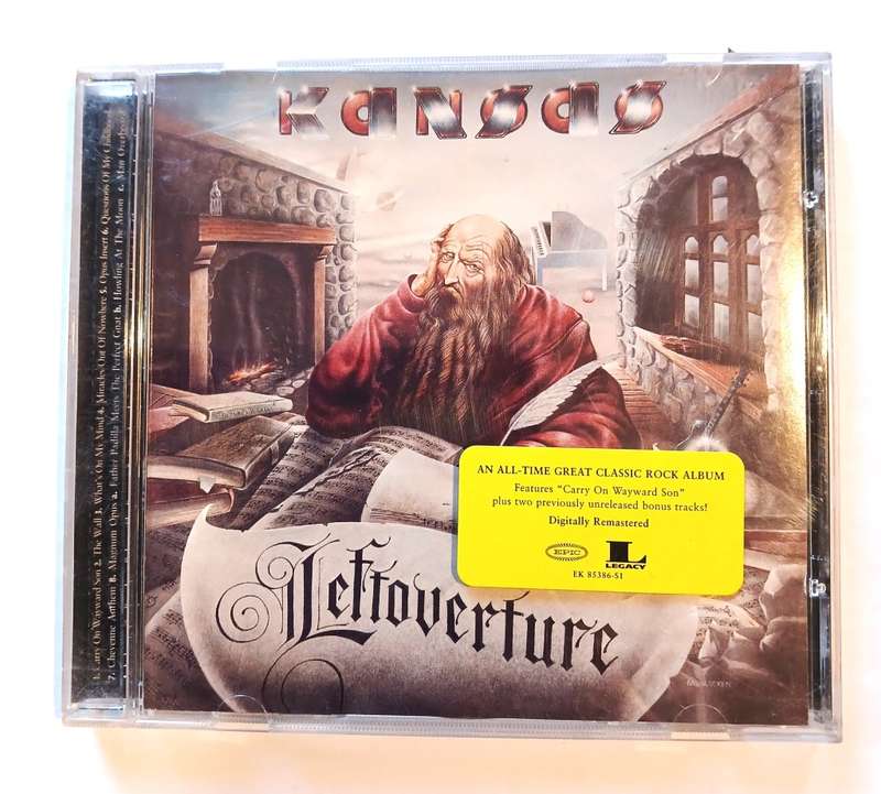 Kansas, Leftoverture CD, Digitally Remastered