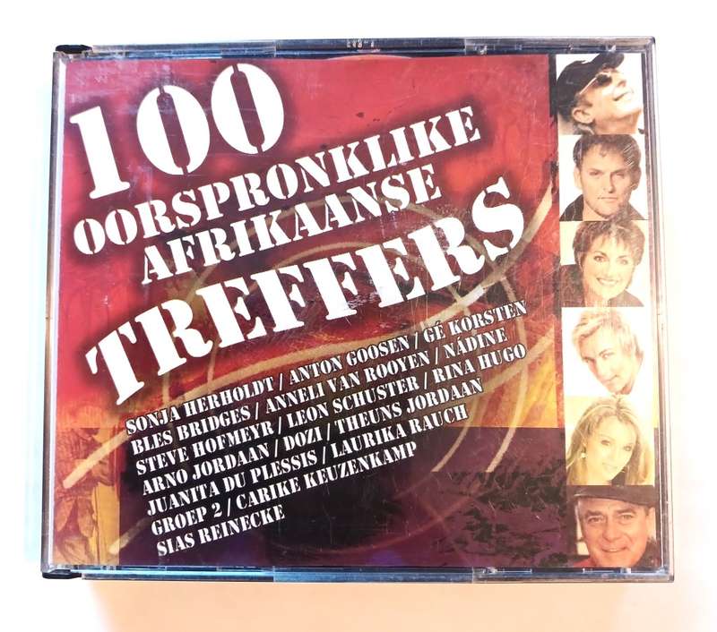 100 Oorspronklike Afrikaanse Treffers, 5 x CD