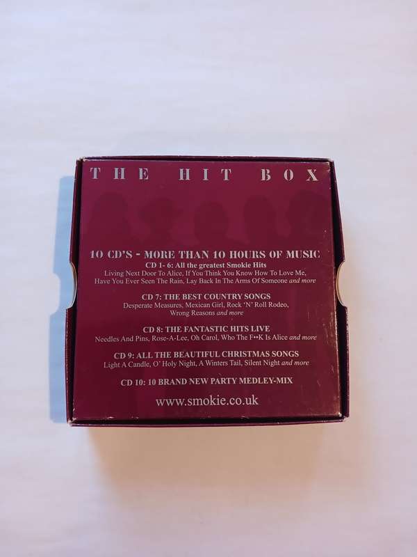 Smokie, The Hit Box CD, 10 x CD
