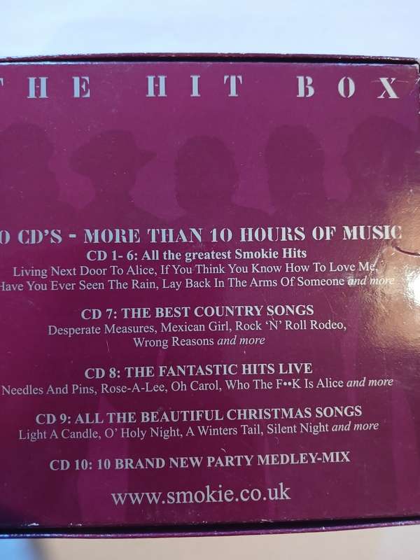 Smokie, The Hit Box CD, 10 x CD