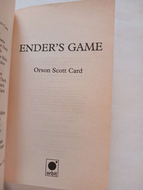 Ender's Game by Orson Scott Card