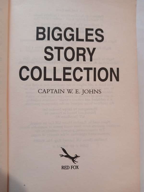 Biggles Story Collection by Captain W.E. Johns, 3 Books in 1
