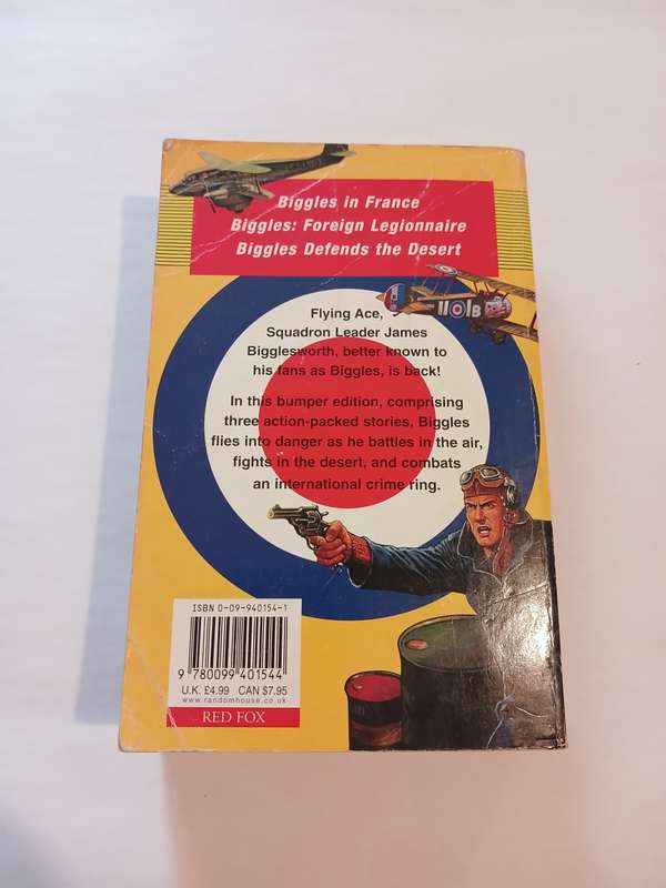 Biggles Story Collection by Captain W.E. Johns, 3 Books in 1