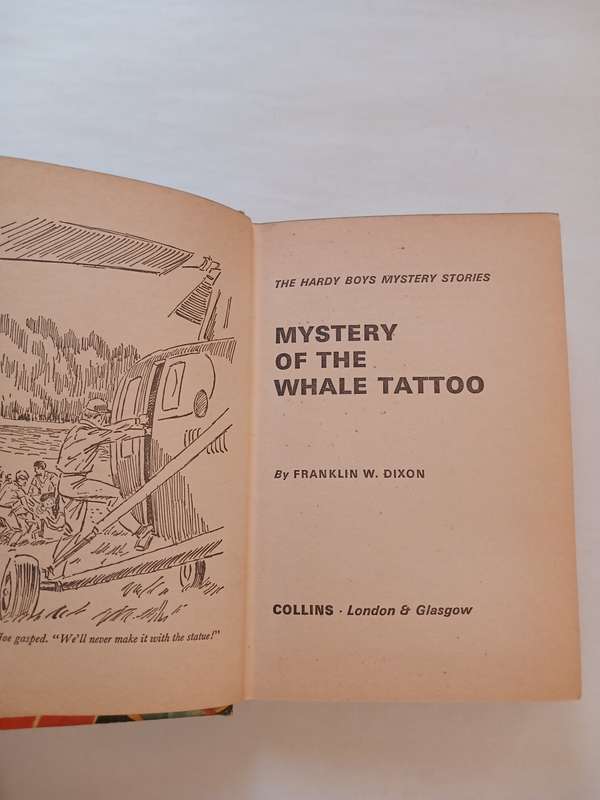 Mystery of the Whale Tattoo by Franklin W. Dixon, The Hardy Boys Series