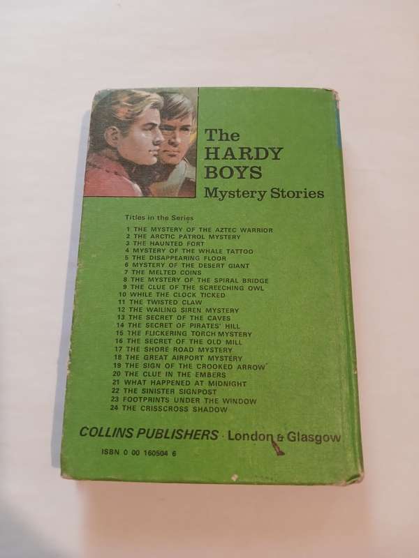 Mystery of the Whale Tattoo by Franklin W. Dixon, The Hardy Boys Series