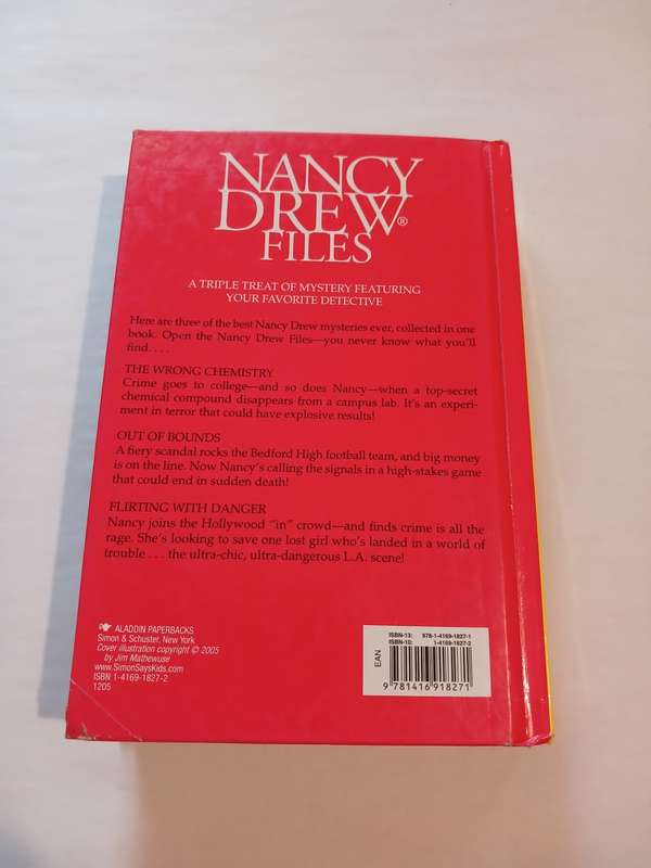 The Nancy Drew Files, Collector's Edition by Carolyn Keene, 3 books in 1