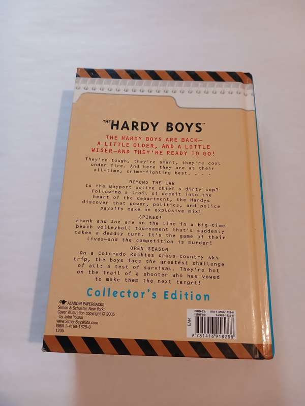 The Hardy Boys Casefiles, Collector's Edition by Franklin W. Dixon, 3 books in 1