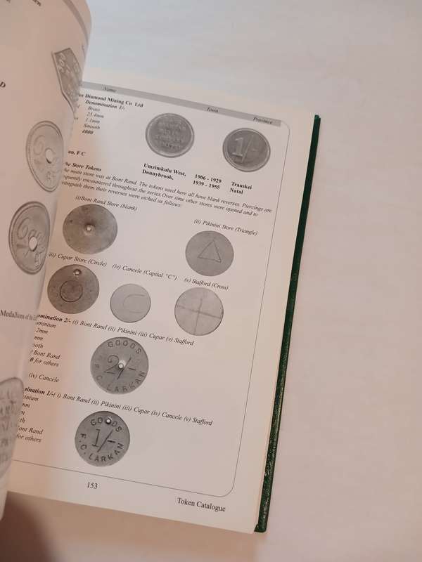 Hern's Handbook on Southern African Tokens by Brian Hern, Signed