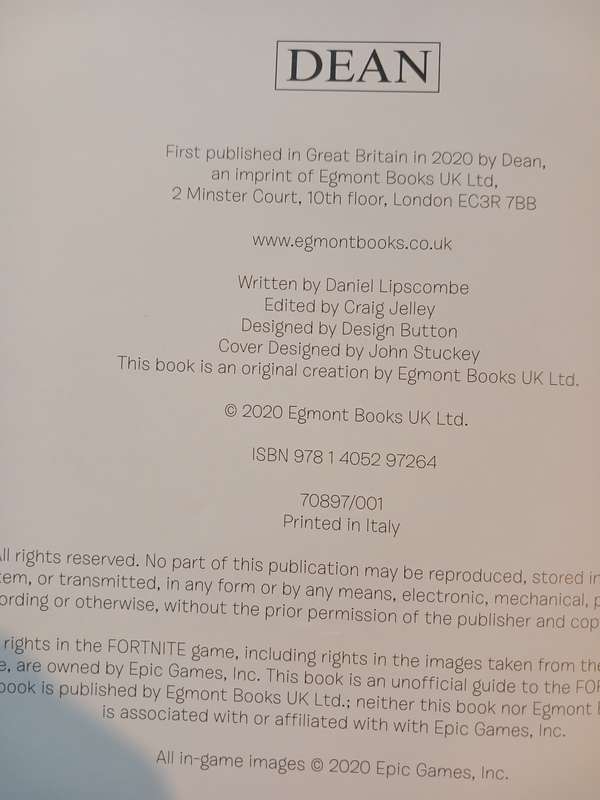 Fortnite Annual 2021
