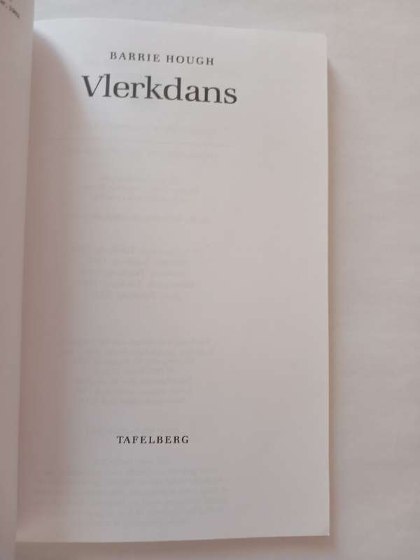 Vlerkdans by Barrie Hough