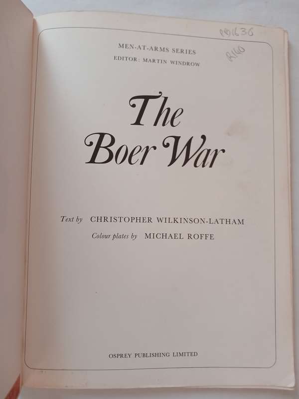 The Boer War, Osprey: Men-At-Arms Series