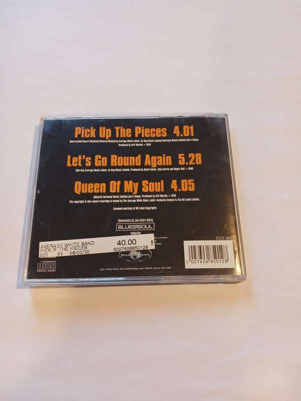 Average White Band, Pick Up The Pieces CD single UK