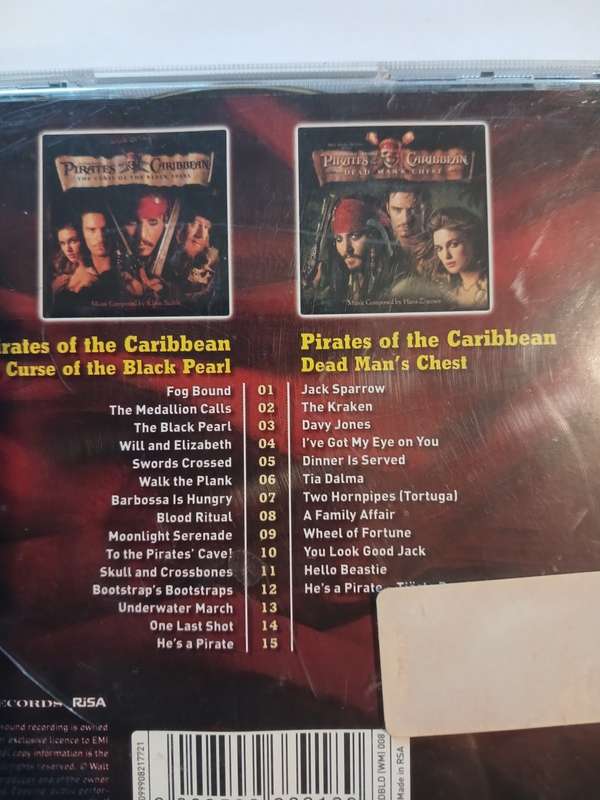 Pirates of the Caribbean, 2 x CD