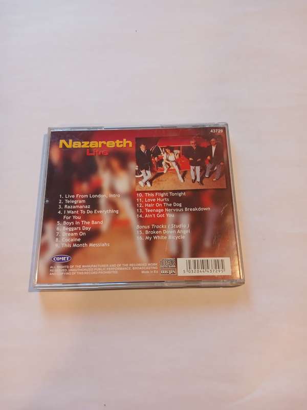 Nazarath, Live CD, Europe