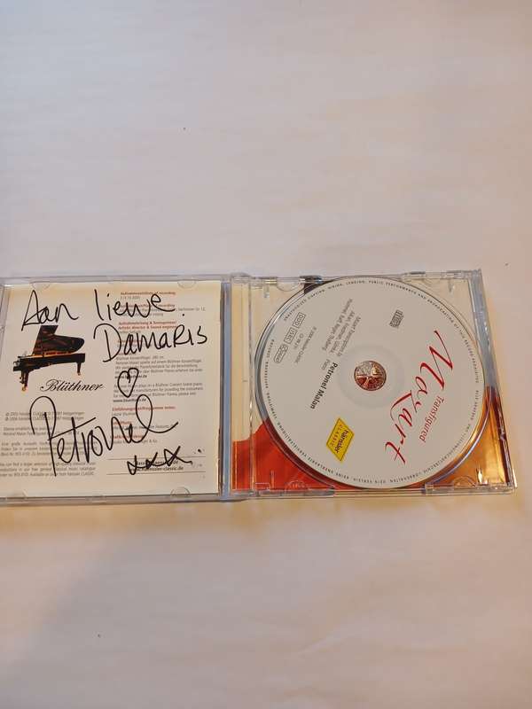 Petronel Malan, Transfigured Mozart CD, Germany, Signed