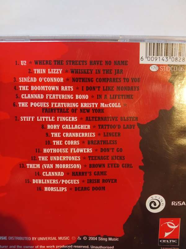 Greatest Irish Bands CD