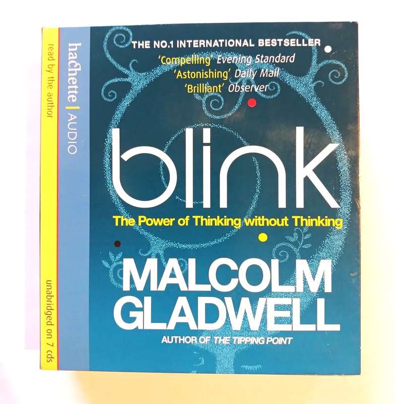 Blink, The Power of Thinking Without Thinking by Malcolm Gladwell, 7 x CD