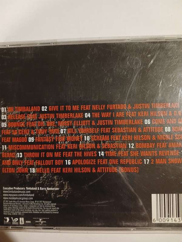 Timbaland, Timbaland presents Shock Value CD
