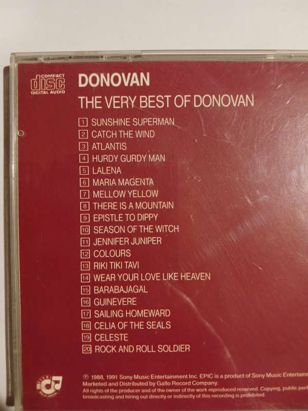 Donovan, The Very Best Of CD