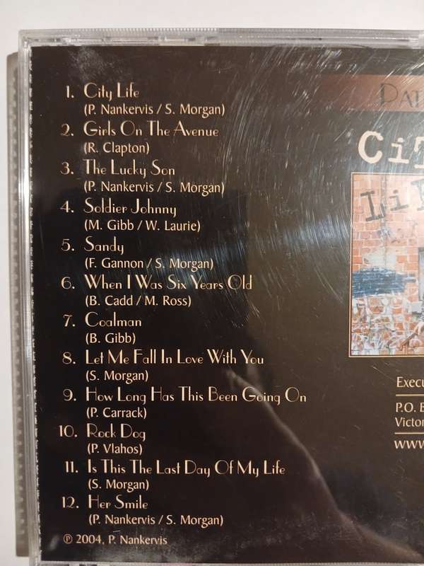 Patrick Nankervis, City Life CD