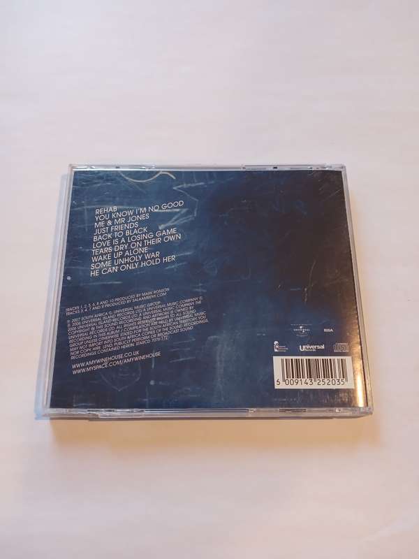Amy Winehouse, Back to Black CD