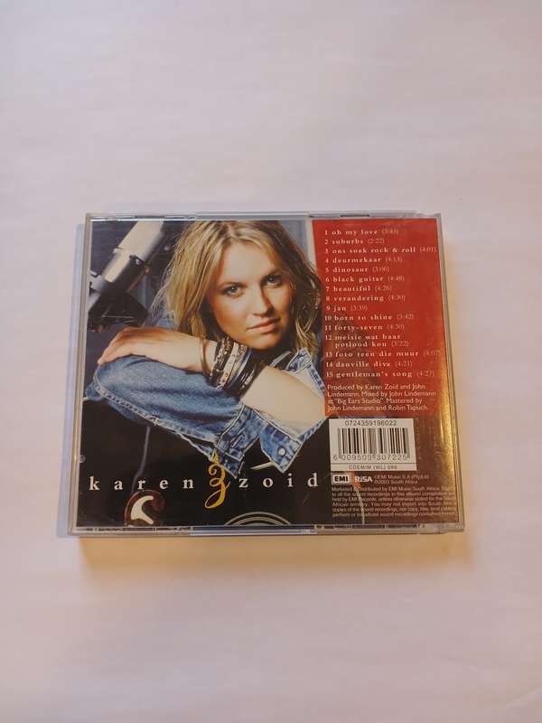 Karen Zoid, Chasing the Sun CD