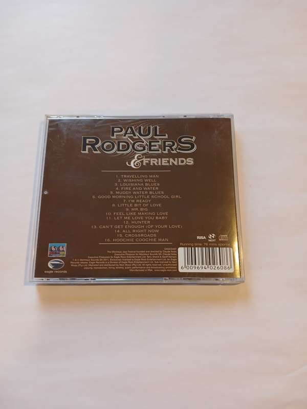 Paul Rogers & Friends, Live at Montreux CD