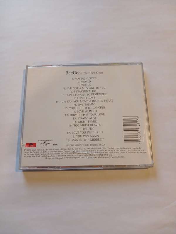 Bee Gees, Number Ones CD