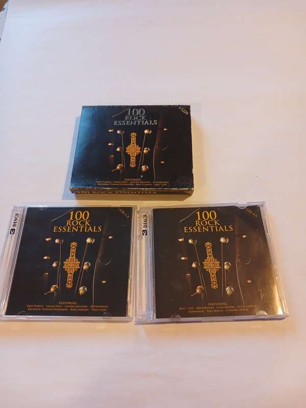 100 Rock Essentials, 6 x CD