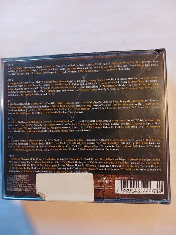 Another 100 Rock Essentials, 6 x CD