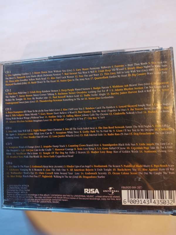 Another 100 Rock Essentials, The Quieter Side, 6 x CD