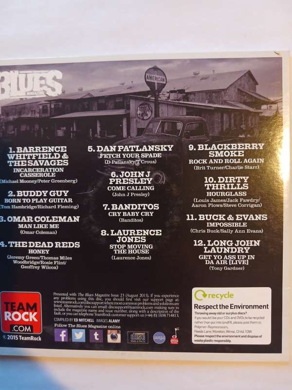 Dig the Savage Beat, Blues CD, UK