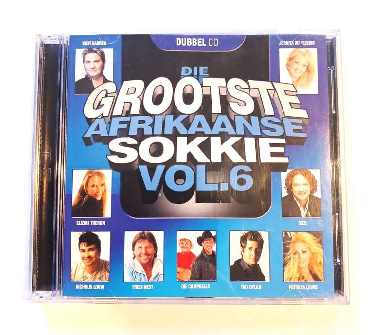 Die Grootste Afrikaanse Sokkie Vol. 6, 2 x CD