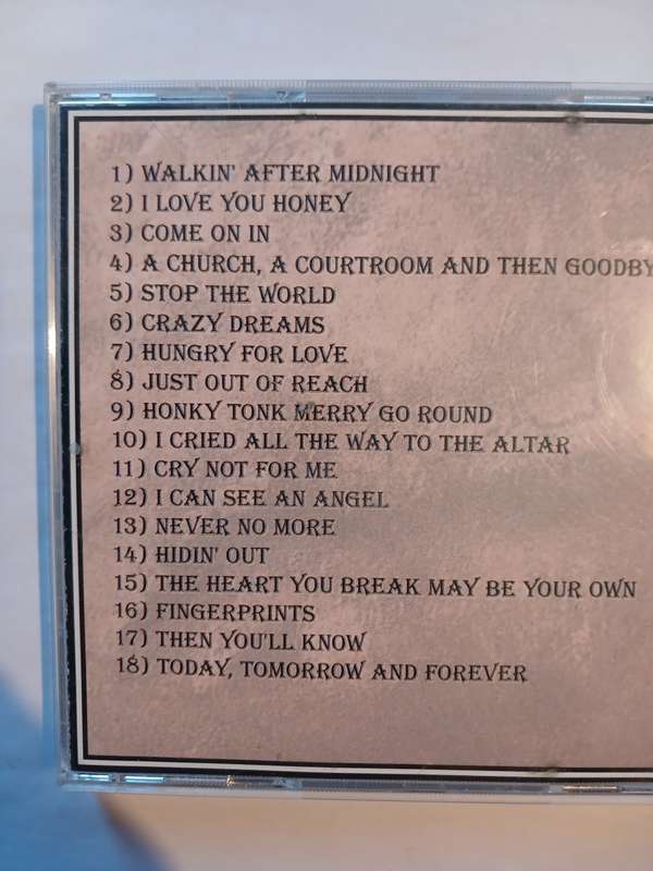Patsy Cline, With Love CD, UK