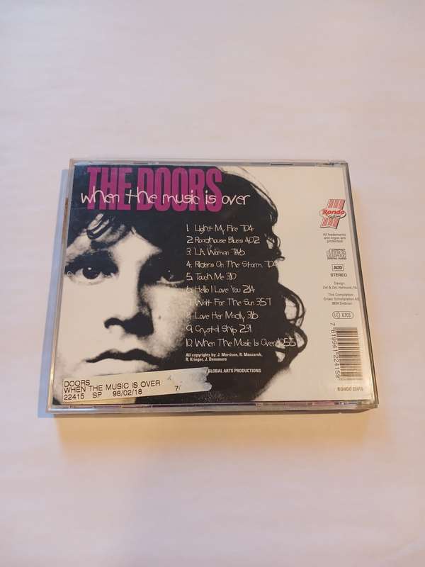 The Doors, When The Music is Over CD, Europe