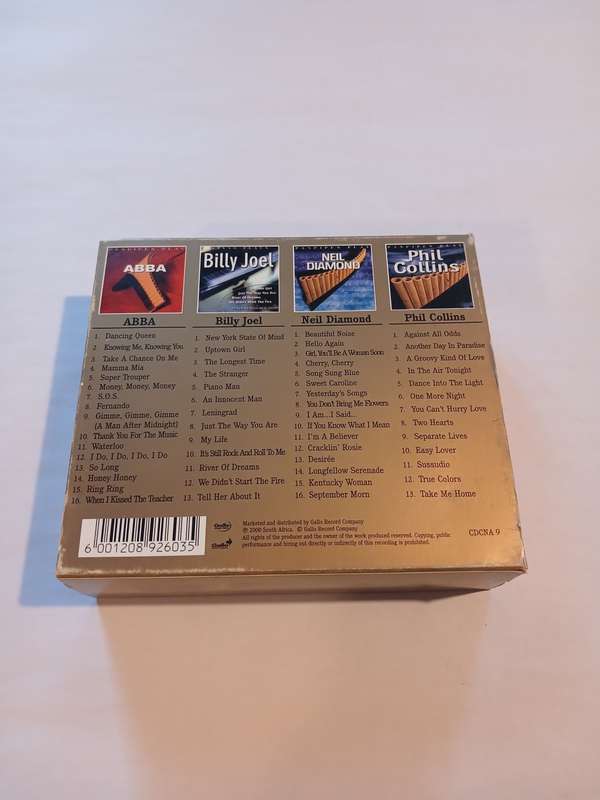 Limited Edition Boxset, Abba/Billy Joel/Neil Diamond/Phil Collins, 4 x CD