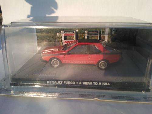 Collectible James Bond Model Car(Renault Fuego)