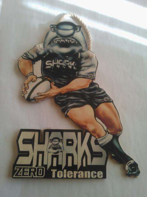 Sharks 'Zero Tolerance' Wallplate