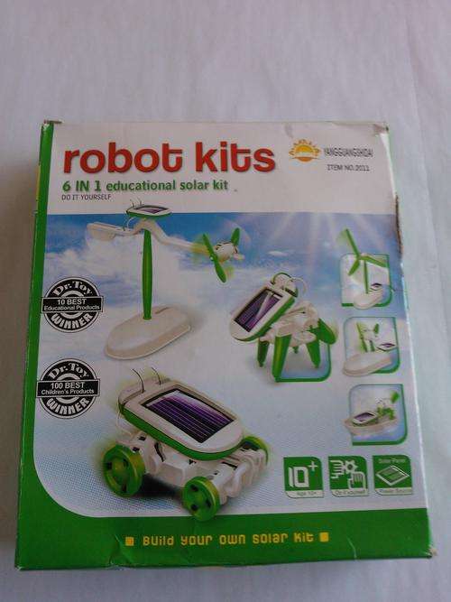 Robot Kits - 6 in 1 educational solar kit