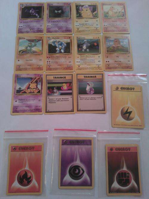 Pokemon - Holographic - 1995,96,98 Nintendo x 23