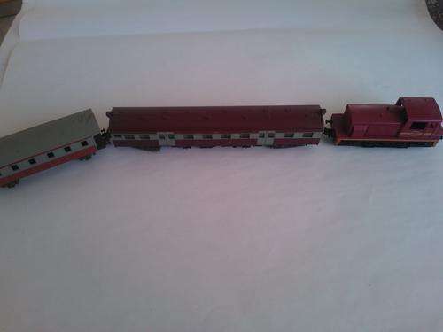 Lima Train Set - SAR/SAS: Complete track, locomotive and 2 cars