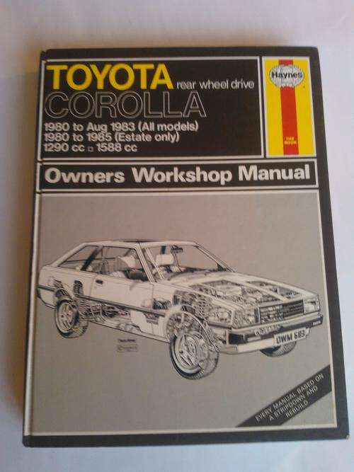 Haynes 683 - Toyota Corolla 1980 - 1985 Workshop Manual