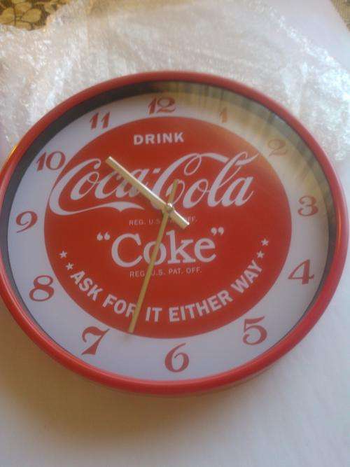 Coca-Cola - Plastic Wall Clock
