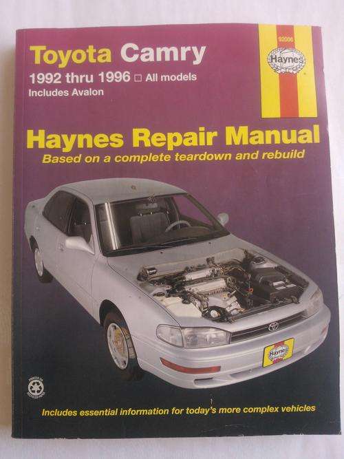 Haynes 92006 - Toyota Camry Workshop Manual, 1992 - 1996