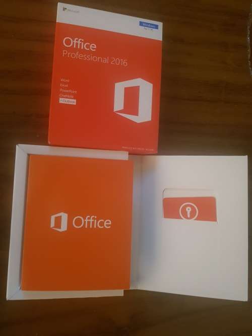 MICROSOFT OFFICE 2016 PROFESSIONAL EDITION. Sealed Retail Package.