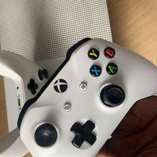 Xbox One S 1TB Console + GTA V  (Two Controllers)