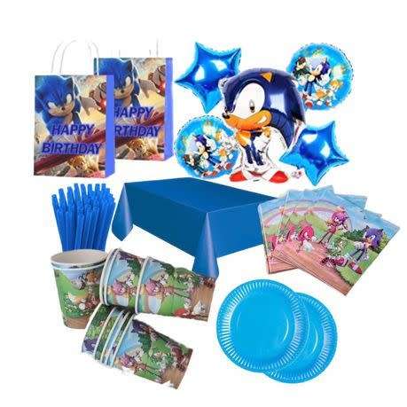 Sonic party decor combo set