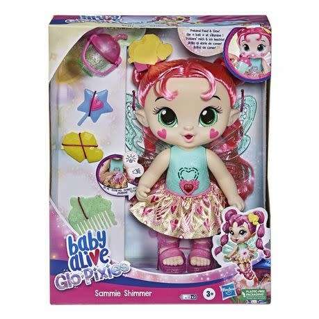 Baby Alive - Glo Pixies - Sammie Shimmer Doll
